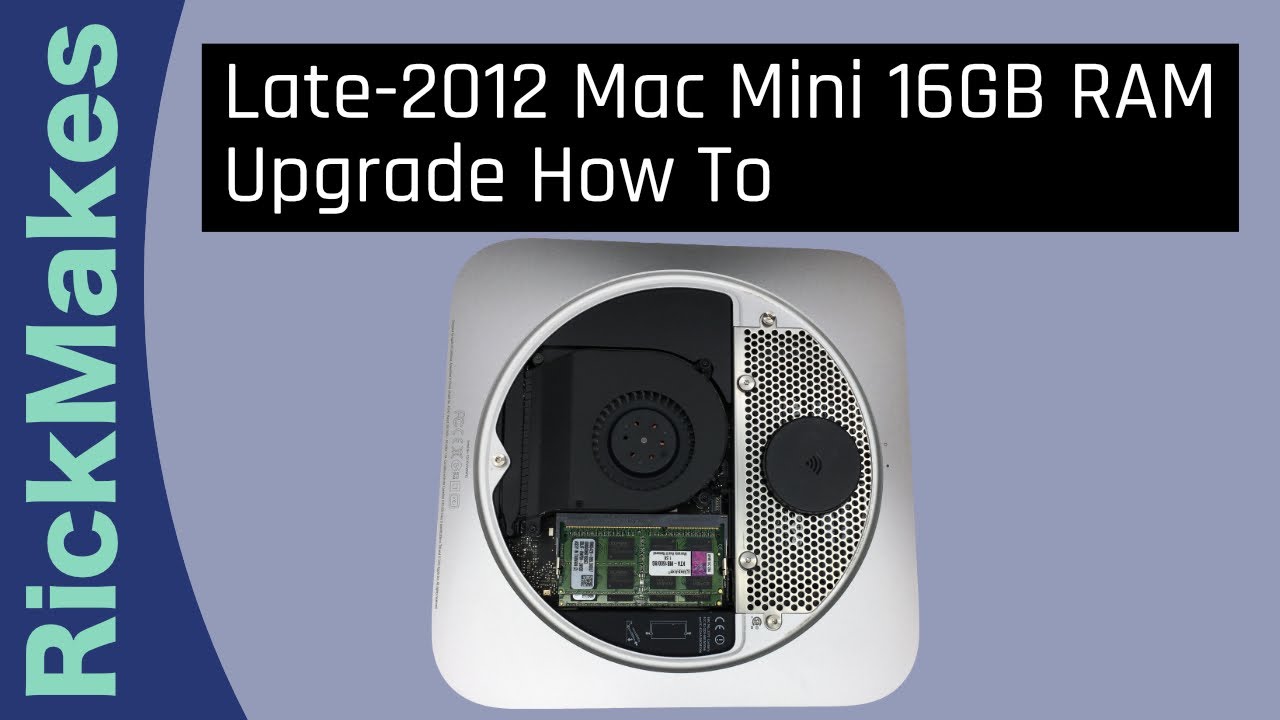 mac mini 2012 ram 16gb